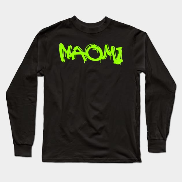 Naomi Long Sleeve T-Shirt by BjornCatssen